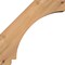 Ekena Millwork 3 1/2"W x 10"D x 10"H Imperial Smooth Knee Brace, Western Red Cedar BRC04X10X10IMP00SWR - alternate 4